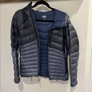 REI Co-op Gray Puffer Jacket
